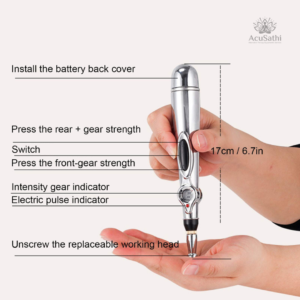 AcuSathi™ Digital Acupuncture Massage Pen (W-912) - Image 5