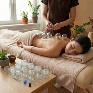 AcuSathi™ Glass Fire Cupping Set – 16 Cups - Image 2