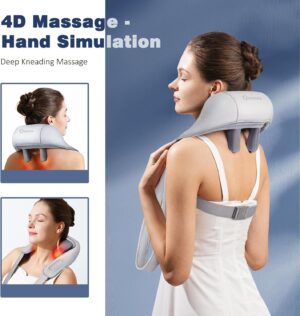 AcuSathi™ Heated Neck, Back & Shoulder Massager - Image 4
