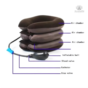 AcuSathi™ Inflatable Cervical Traction Collar - Image 8