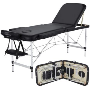 AcuSathi™ Premium Aluminium Foldable Massage Table Bed