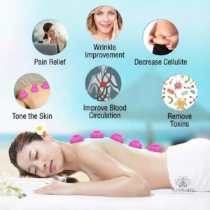 AcuSathi™ Silicone Vacuum Cupping Half Ball - Pink - Image 2