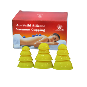 AcuSathi™ Silicone Vacuum Cupping Set