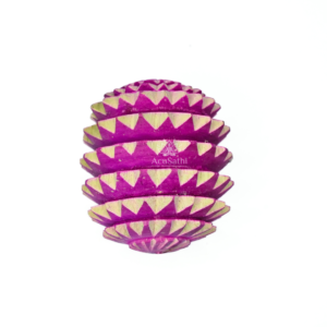AcuSathi™ Wooden Spiral Acu-Roller Ball - Image 4